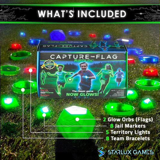 Accesorios luminosos para el juego captura la bandera. Redux