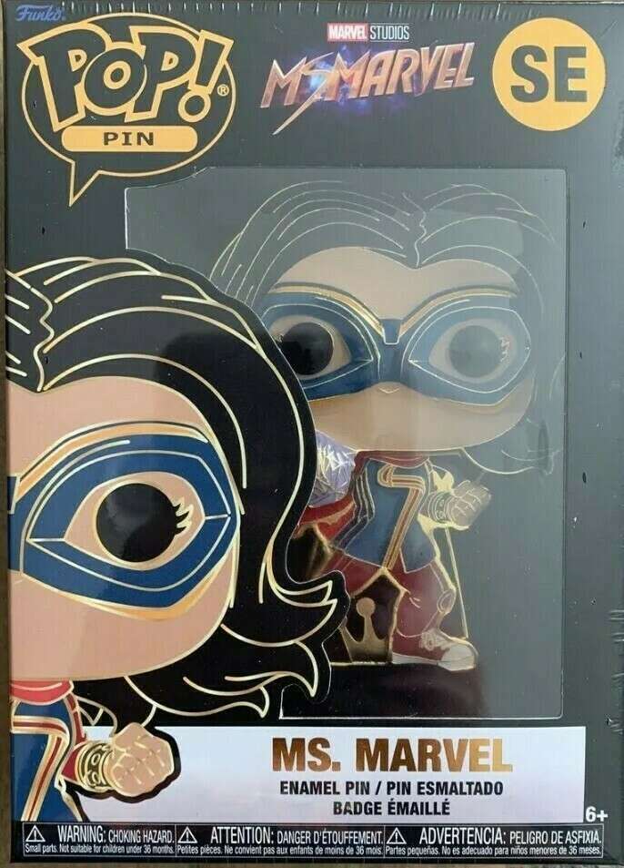 Funko Pop Pin MS Marvel/Capitana Marvel