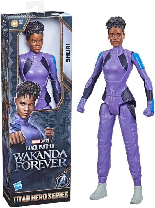 Figura de Shuri. Black Panther: Wakanda Forever Titan Hero Series