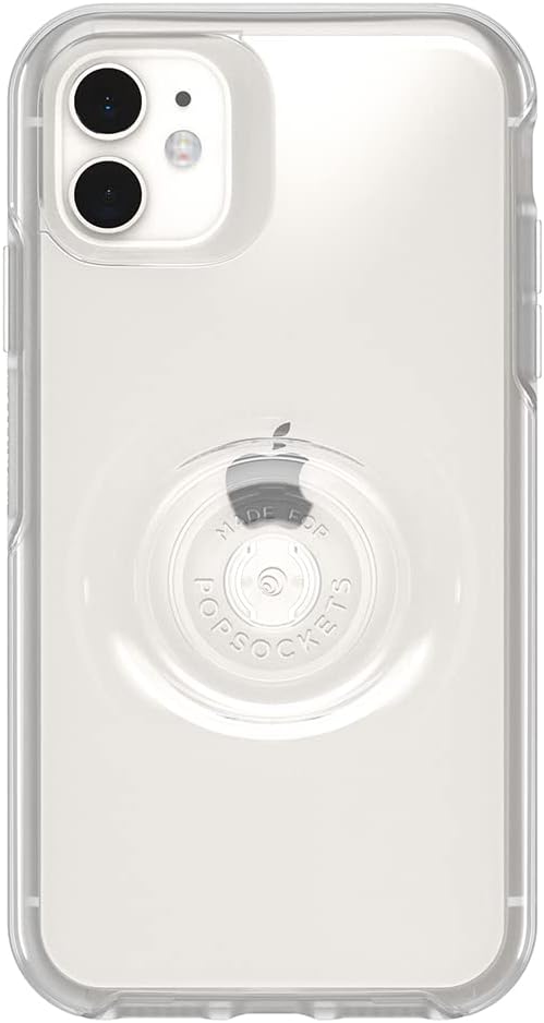 Estuche transparente con PopGrip para IPhone 11/ XR- Marca OtterBox