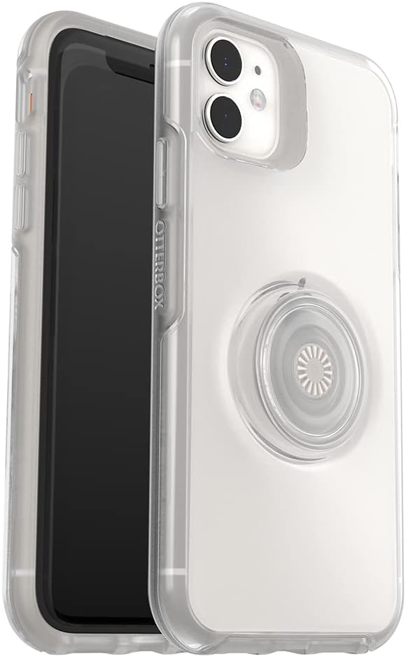 Estuche transparente con PopGrip para IPhone 11/ XR- Marca OtterBox