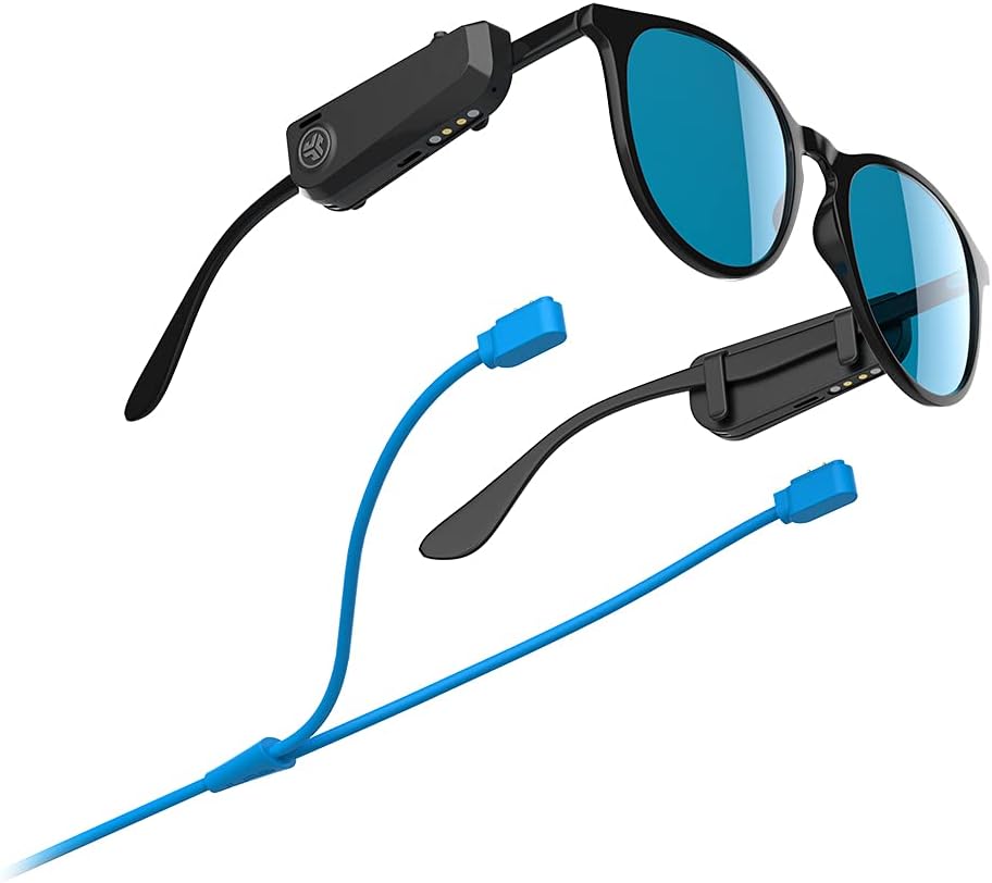 Audifonos para anteojos/Audio inalámbrico de oído abierto para gafas. JLab JBuds Frames