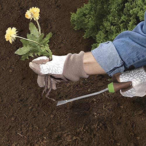 Deshierbador y transplantador de mano con agarraderas de gel/palita de jardineria y desmalezadora. Ames.