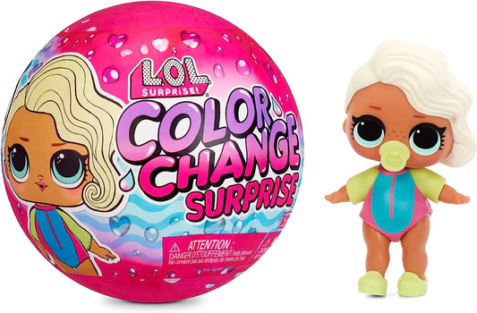 Bolas sorpresa con muñecas LOL. Color Change, Dance Dance, Sunshine Makeover, All Star Sports, Movie Magic