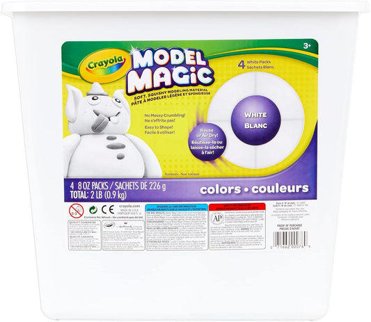 Masa blanca para moldear. Crayola Model Magic