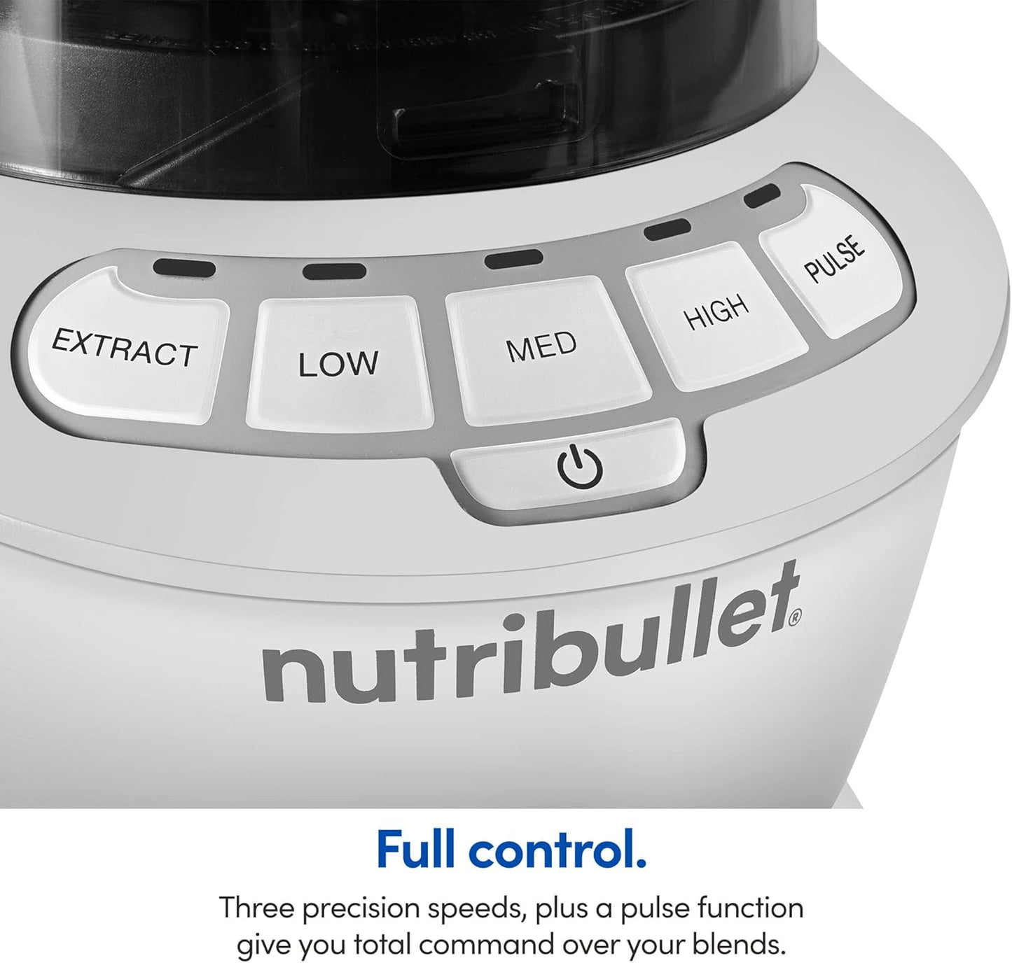 Nutribullet en combo, licuadora + bullet + accesorios, 1200 watts, color blanco