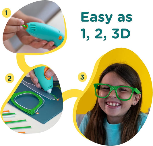 Lapicero 3D para niños. 3Doodler Start+. STEM