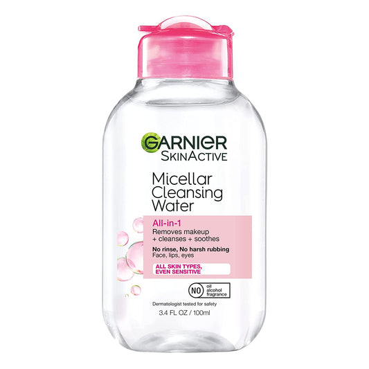 Garnier SkinActive - Agua limpiadora micelar todo en 1