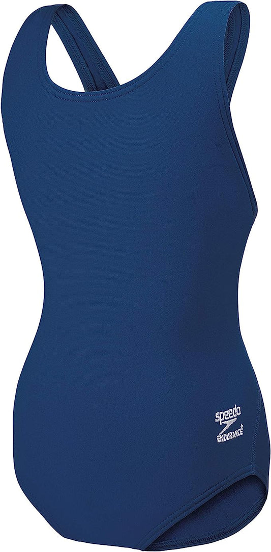 Vestido de baño femenino de una pieza Talla 26. Speedo Endurance+ Solid Super Pro