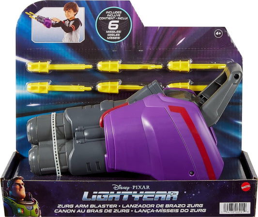 Brazo lanza dardos Zurg Arm Blaster. Buzz Lightyear. Mattel.