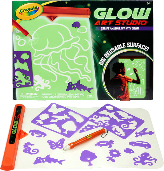 Lienzo de Neon-Glow Art Studio Crayola