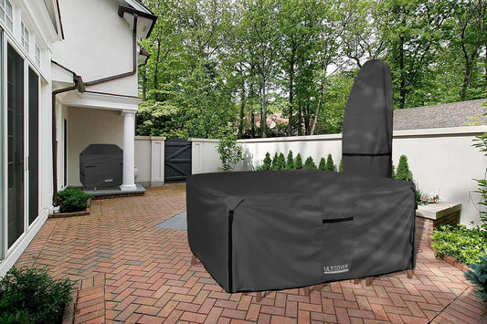 Covertor impermeable para muebles exteriores. Coverto de patio. 2.70m x 2.70m x 72cms. ULTCOVER