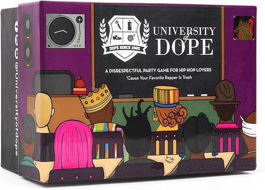 University of Dope  - Un juego de fiesta irrespetuoso para los amantes del hip hop.