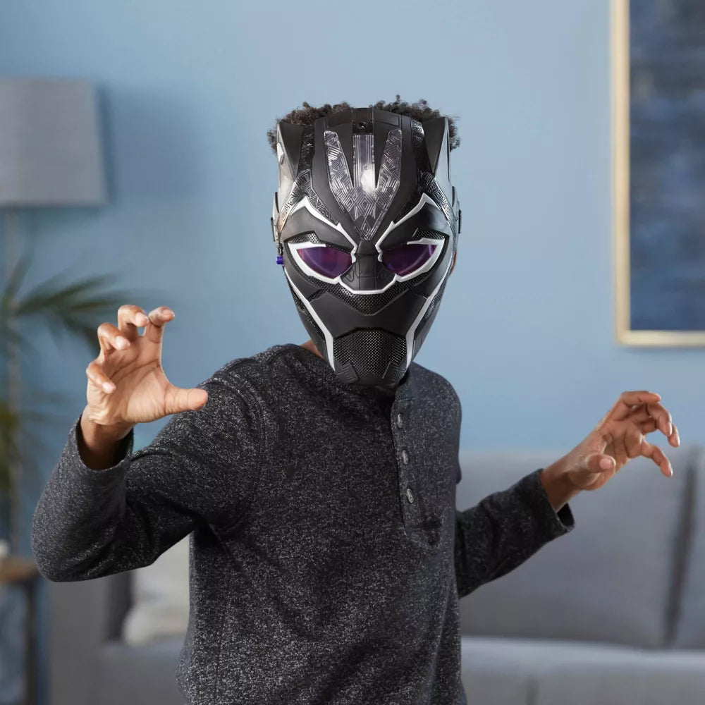 Mascara de Black Panther para niños con iluminación