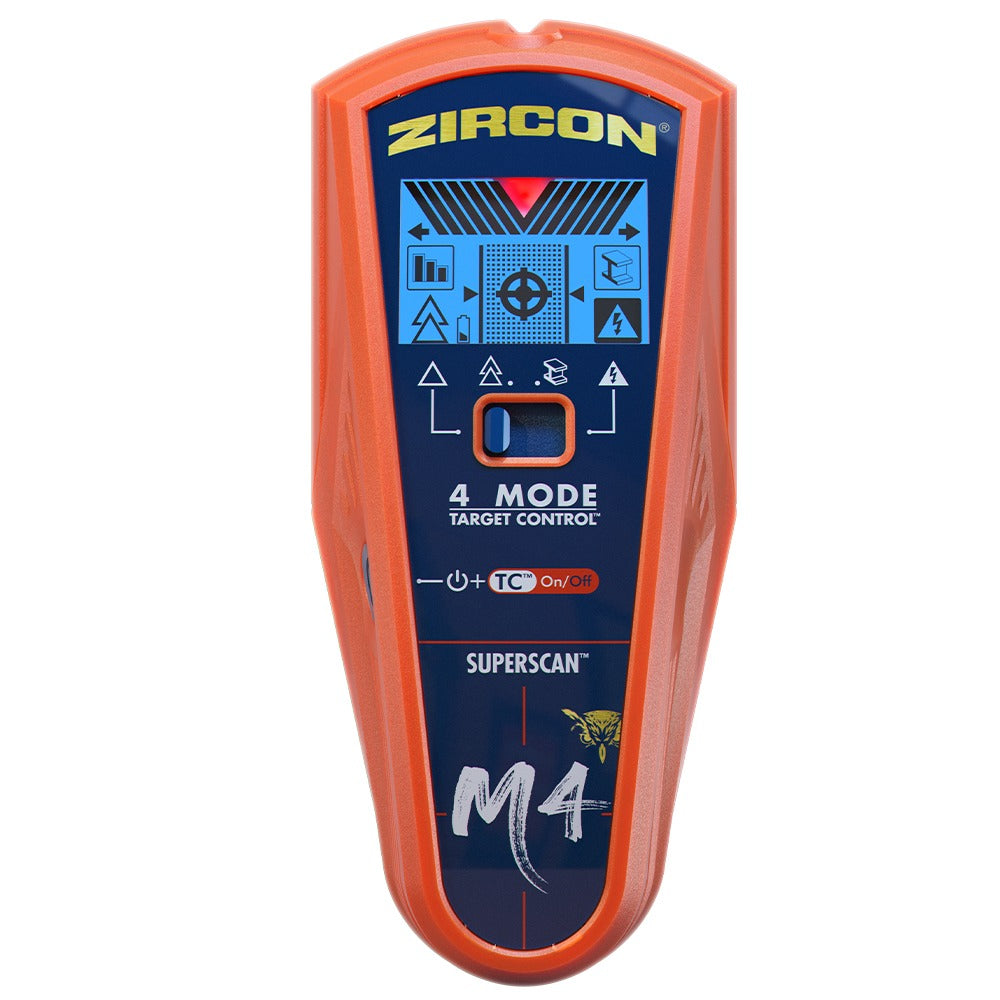 Escaner para paredes/Detector de vigas de metal y madera, tuberias y cables. Zircon Superscan M4