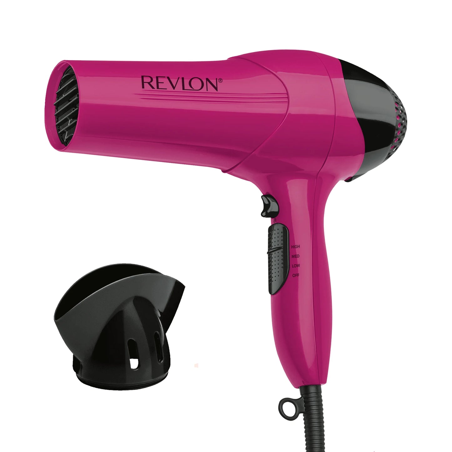 Secadora de Pelo Iónico de 1875W, color fucsia. Revlon