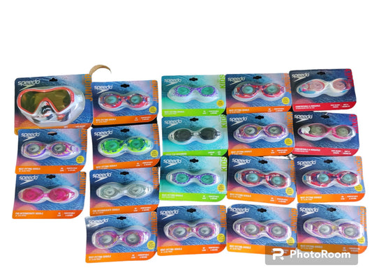 Gafas/lentes de natación/piscina para niños, jovenes y adultos.  Speedo